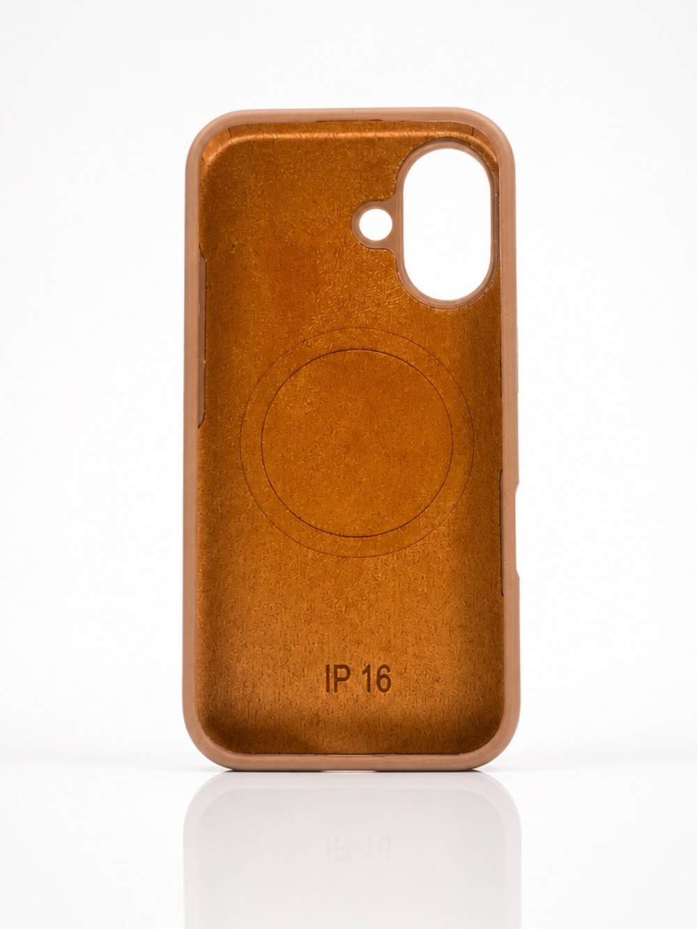 iPhone 16 Brown Phone Case with MagSafe Compatibility